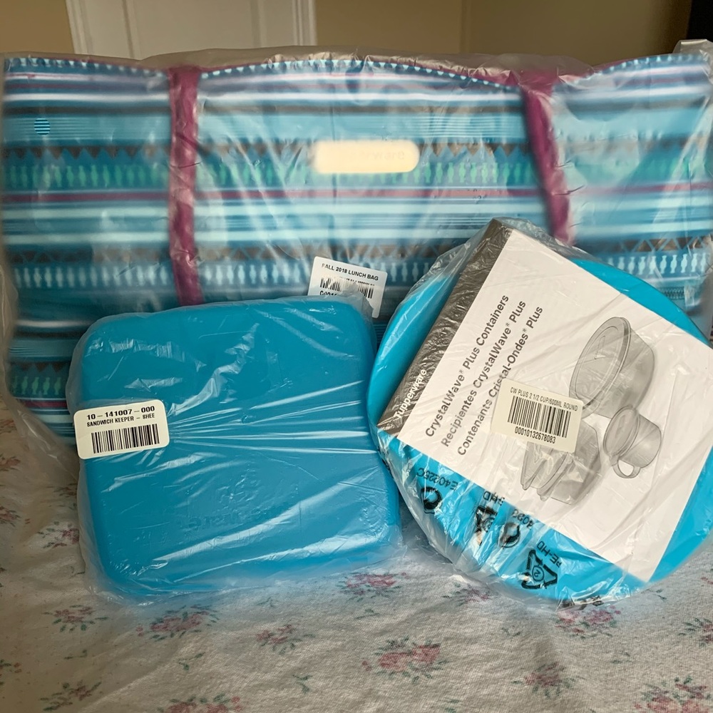 🚫SOLD🚫Bohemian Dreams 3pc Lunch set - Picture 1 of 6